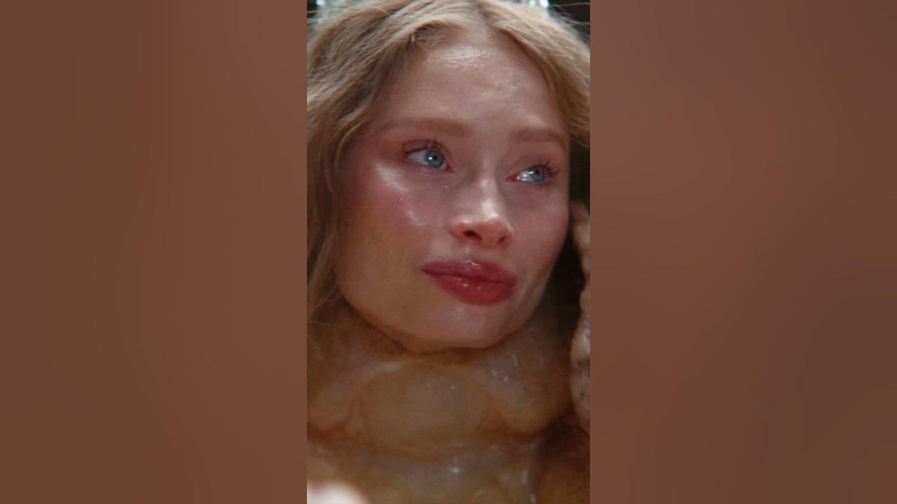 A blonde woman’s face in the creator’s original vertical-film thumbnail
